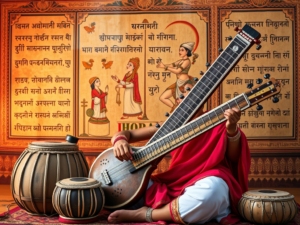 भारतीय शास्त्रीय संगीत का इतिहास, हिंदुस्तानी संगीत, कर्नाटक संगीत, राग ताल स्वर