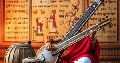 भारतीय शास्त्रीय संगीत का इतिहास, हिंदुस्तानी संगीत, कर्नाटक संगीत, राग ताल स्वर