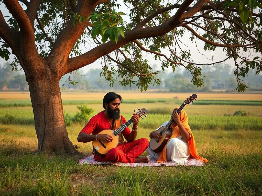 बंगाल की बाउल संगीत परंपरा, बाउल संगीत, पश्चिम बंगाल संगीत, बाउल परंपरा, लालन फकीर, बाउल वाद्ययंत्र, सूफी संगीत, भक्ति संगीत