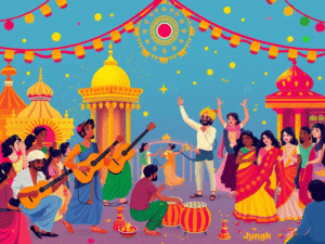 दिवाली गीत, होली गीत, दिवाली दीये और संगीत, गरबा नृत्य, भारतीय त्योहार और उनके विशेष गीत, भारतीय त्योहार, त्योहारों के गीत, लोक संगीत, दिवाली गीत, होली गीत, ईद गीत, बॉलीवुड त्योहार गीत
